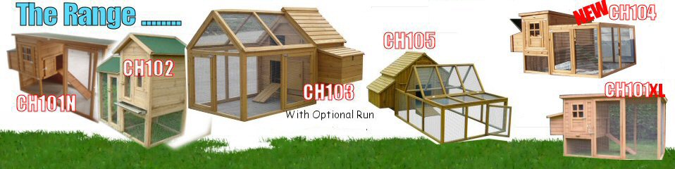 Our range of chicken coops